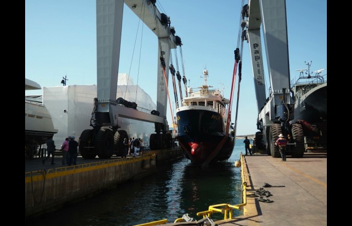 Launching of R/V PHILIA 28.05.2021